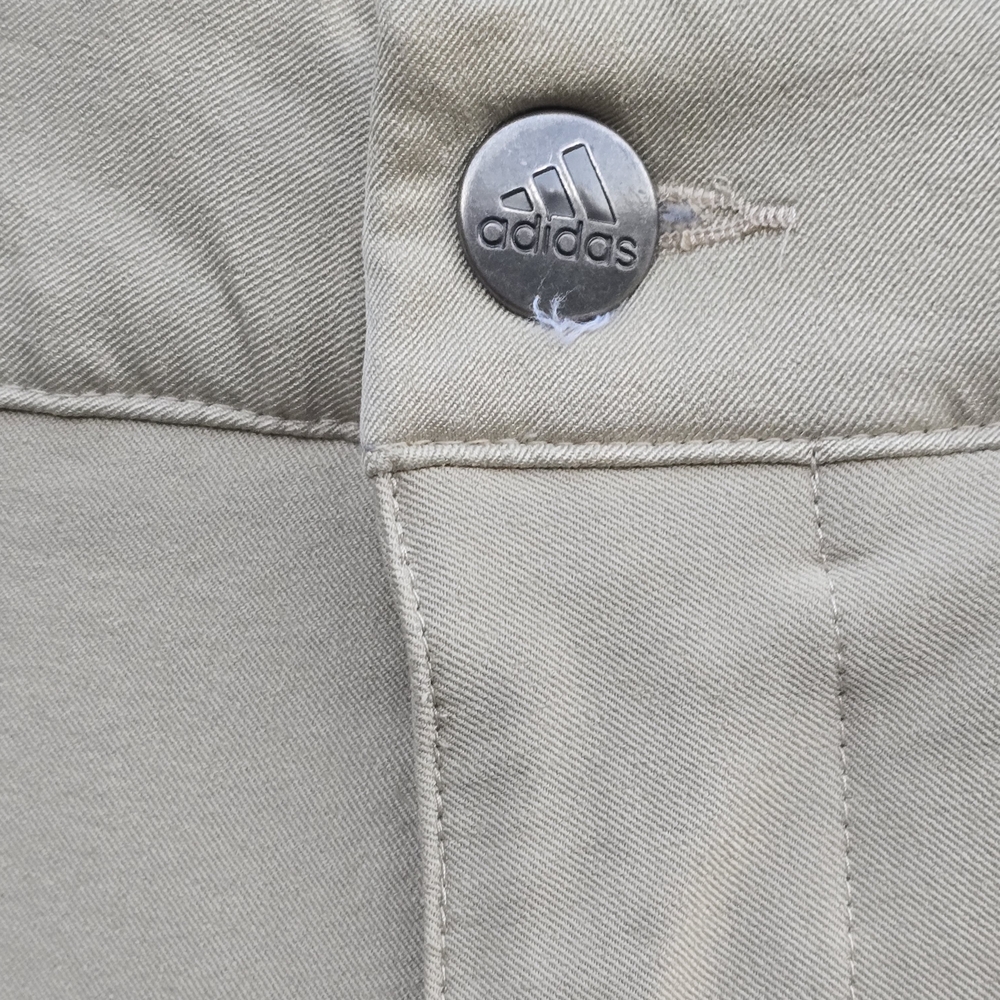 Adidas Performance Golf Pants – Light Khaki, Men's 36×34, Classic Sport Style - Picture 3 of 6